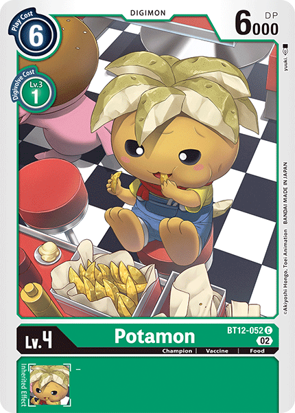 Potamon BT12-052 - Common BT12 Across Time