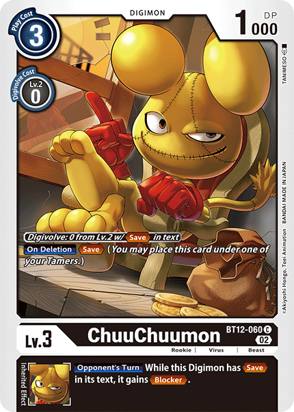 ChuuChuumon BT12-060 - Common BT12 Across Time