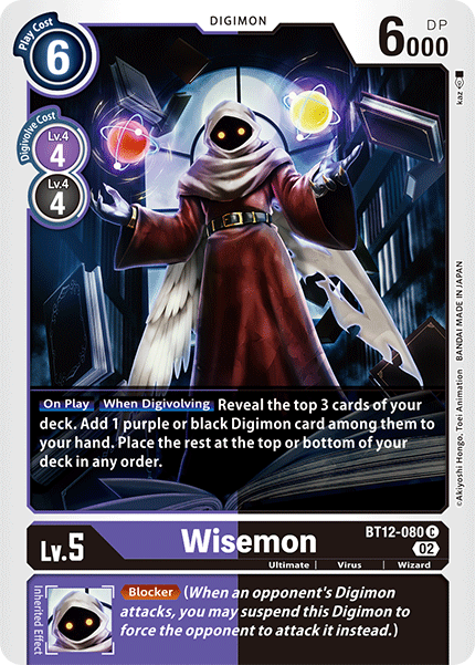 Wisemon BT12-080 - Common BT12 Across Time