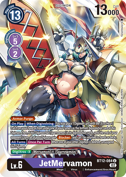 JetMervamon BT12-084 - Uncommon BT12 Across Time