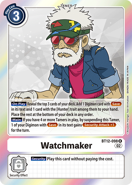 Watchmaker BT12-098 - Rare BT12 Across Time