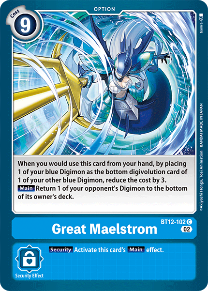 Great Maelstrom BT12-102 - Common BT12 Across Time