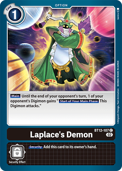 Laplace's Demon BT12-107 - Common BT12 Across Time