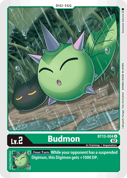 Budmon BT13-004 - Uncommon BT13 Versus Royal Knights
