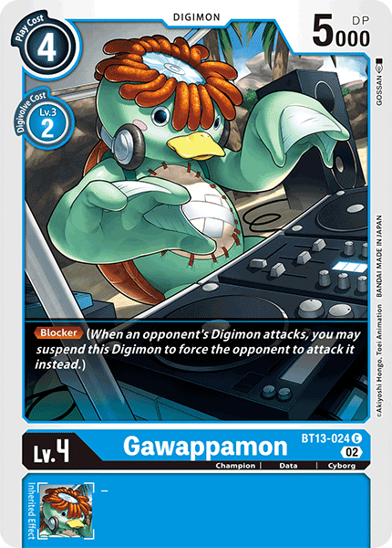 Gawappamon BT13-024  - Common BT13 Versus Royal Knights
