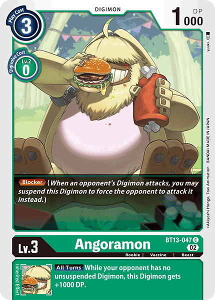 Angoramon BT13-047  - Common BT13 Versus Royal Knights