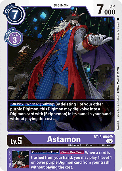 Astamon BT13-084  - Common BT13 Versus Royal Knights