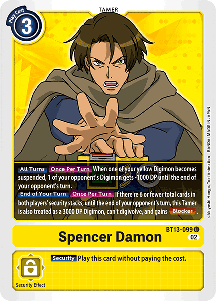 Spencer Damon BT13-099 - Uncommon BT13 Versus Royal Knights