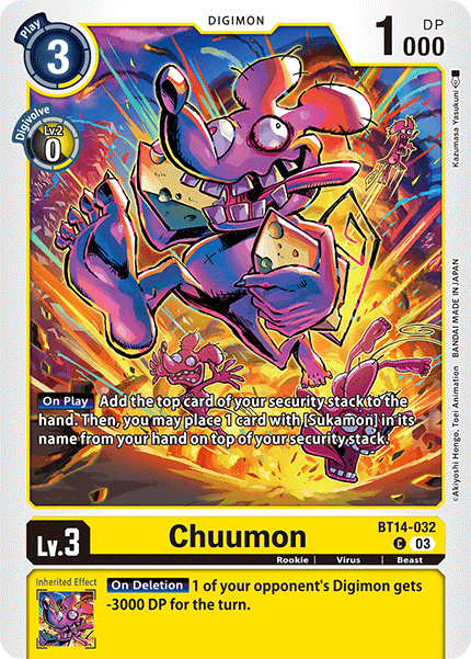 Chuumon BT14-032 - Common BT14 Blast Ace