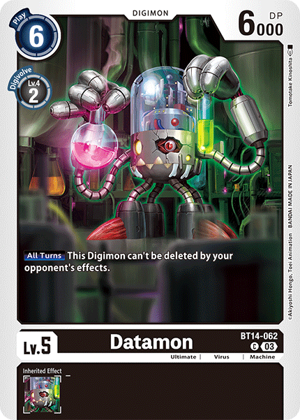 Datamon BT14-062 - Common BT14 Blast Ace