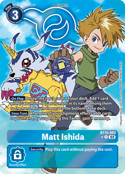 Matt Ishida BT15-083 - Alternative Art BT15 Exceed Apocalypse