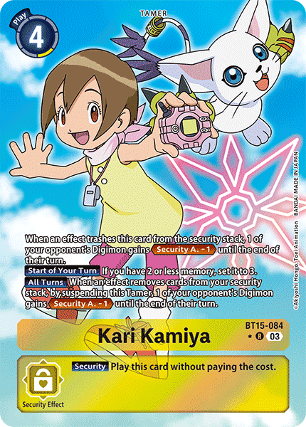 Kari Kamiya BT15-084 - Alternative Art BT15 Exceed Apocalypse