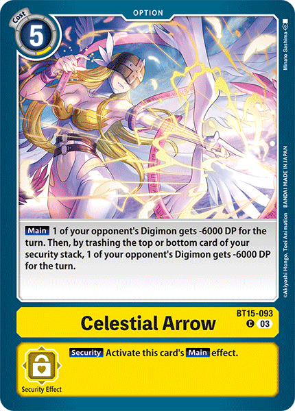 Holy Arrow BT15-093 - Common BT15 Exceed Apocalypse