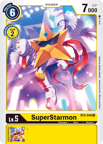 SuperStarmon BT5-040 Uncommon - BT05 Digimon Battle of Omni