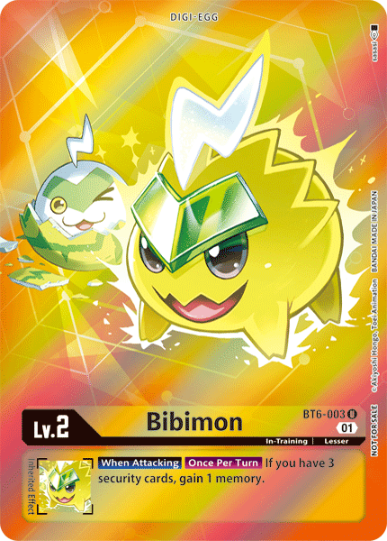 ALTERNATE ART Bibimon BT6-003