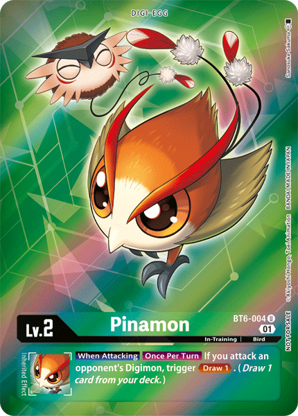ALTERNATE ART Pinamon BT6-004