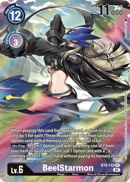 Alternate Art Beelstarmon Bt6-112 - Bt06 Double Diamond