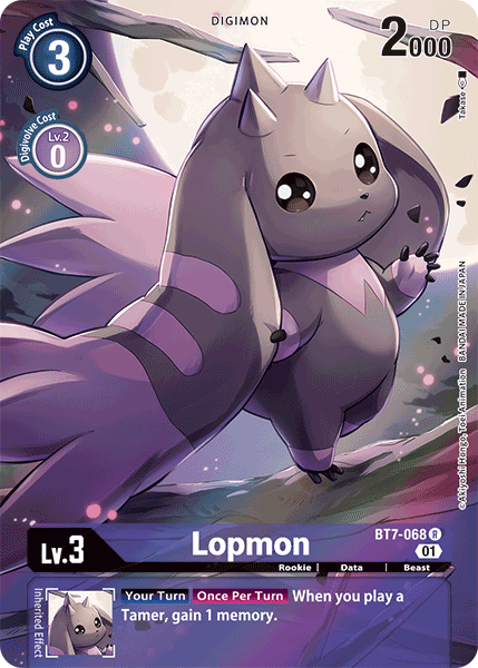 Lopmon BT7-068 -  Alternative Art BT07 Next Adventure