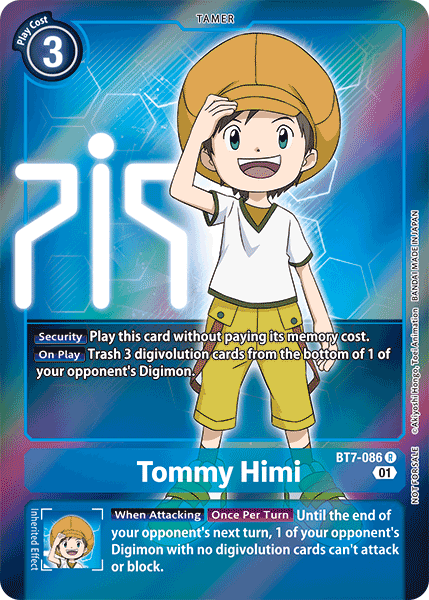 Tommy Himi BT7-086 - Alternative Art BT07 Next Adventure
