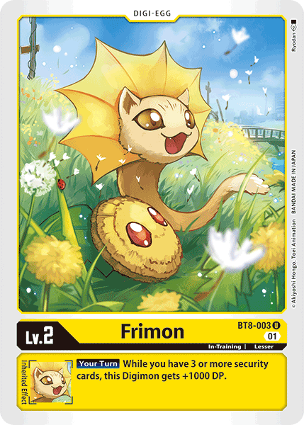 Frimon BT8-003 - Uncommon BT08 New Awakening