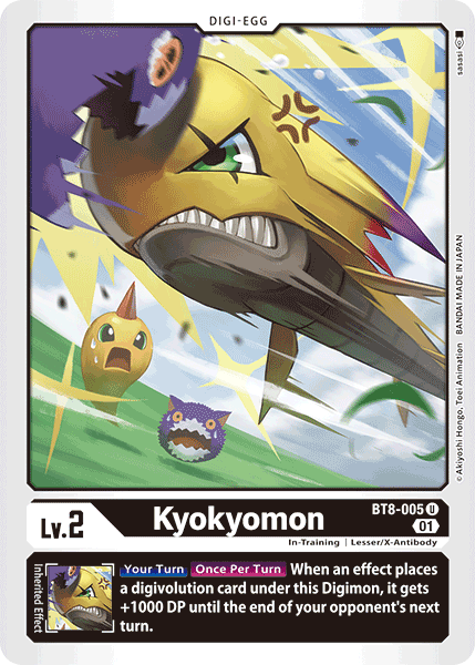 Kyokyomon BT8-005 - Uncommon BT08 New Awakening