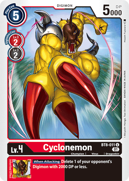Cyclonemon BT8-011 - Uncommon BT08 New Awakening