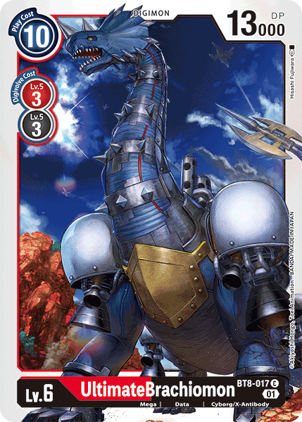 UltimateBrachiomon BT8-017 - Common BT08 New Awakening