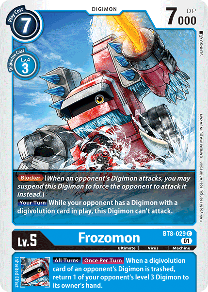 Frozomon BT8-029 - Common BT08 New Awakening