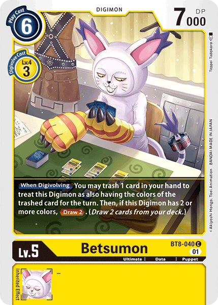 Betsumon BT8-040 - Common BT08 New Awakening