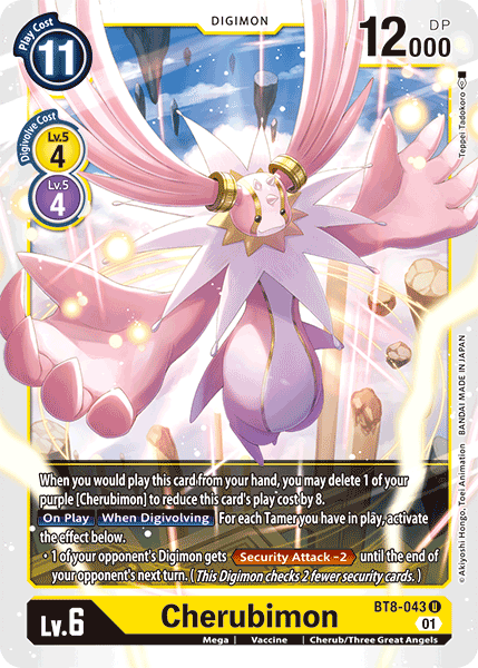 Cherubimon BT8-043 - Uncommon BT08 New Awakening