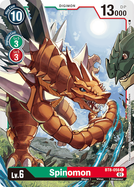 Spinomon BT8-056 - Common BT08 New Awakening