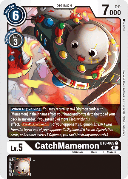 CatchMamemon BT8-065 - Common BT08 New Awakening