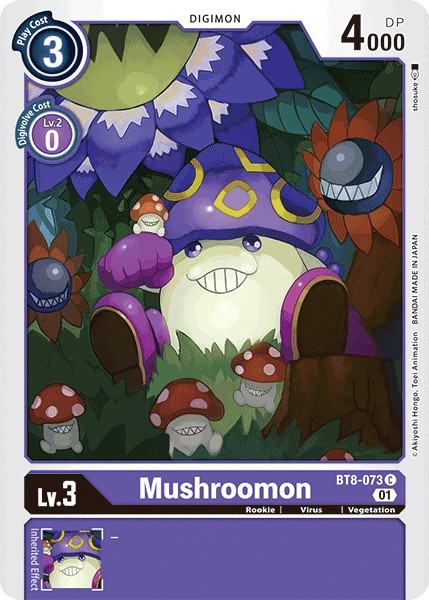 Mushroomon BT8-073 - Common BT08 New Awakening