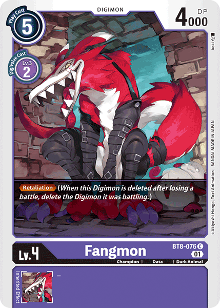 Fangmon BT8-076 - Common BT08 New Awakening