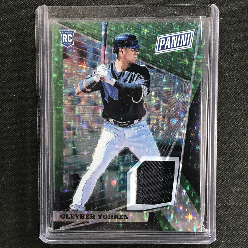 2018 The National VIP GLEYBER TORRES Rookie Patch Green Stars 17/25-Cherry Collectables