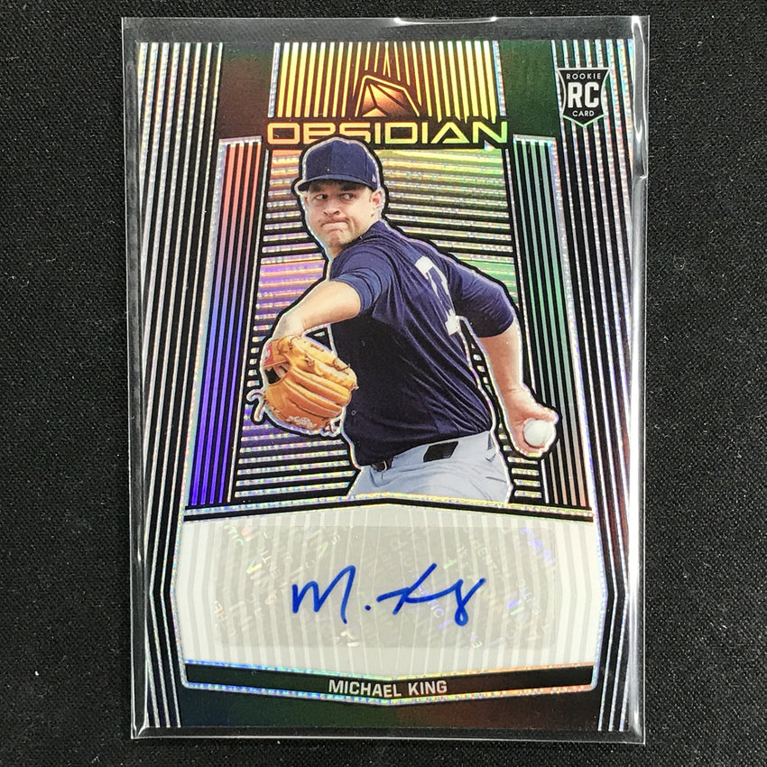 2020 Chronicles MICHAEL KING Obsidian Rookie Auto #MK-Cherry Collectables
