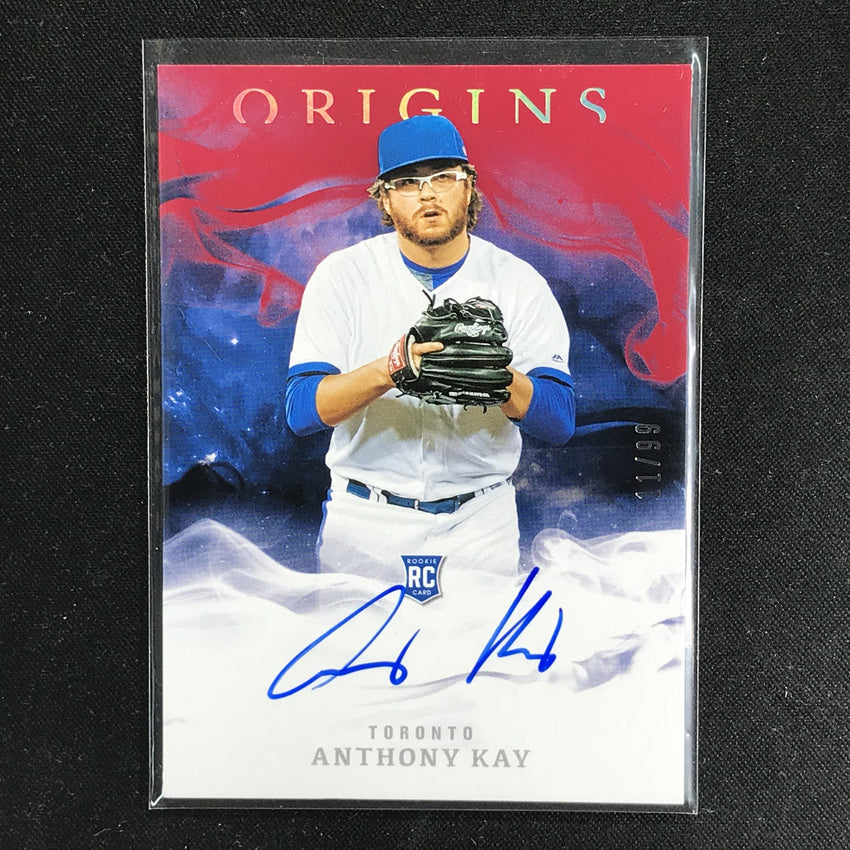 2020 Chronicles ANTHONY KAY Origins Rookie Auto Red 11/99-Cherry Collectables