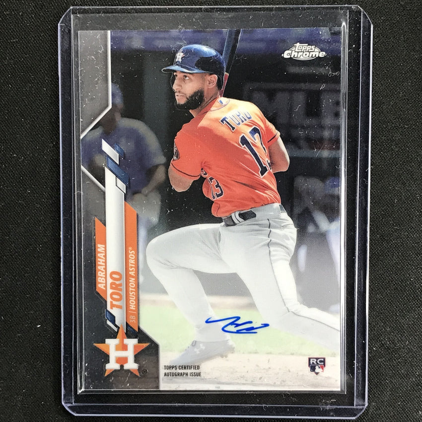 2020 Topps Chrome ABRAHAM TORO Rookie Auto #AT-Cherry Collectables