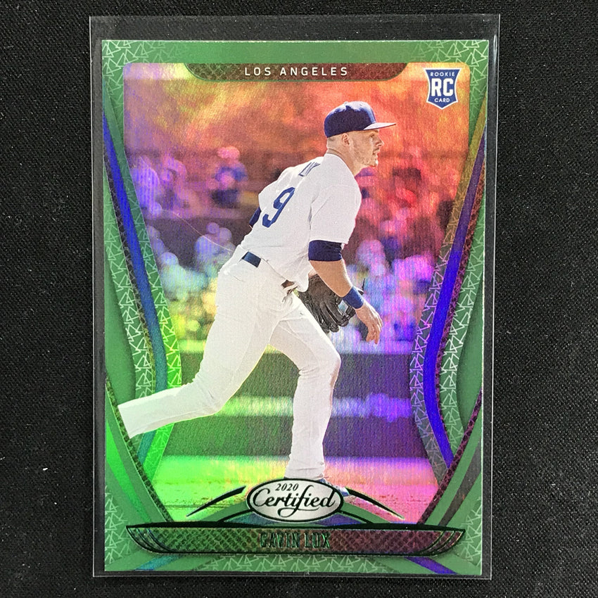 2020 Chronicles GAVIN LUX Certified Green Rookie #25-Cherry Collectables