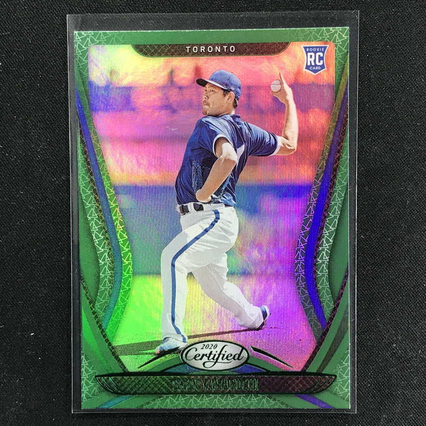 2020 Chronicles SHUN YAMAGUCHI Certified Green Rookie #2-Cherry Collectables