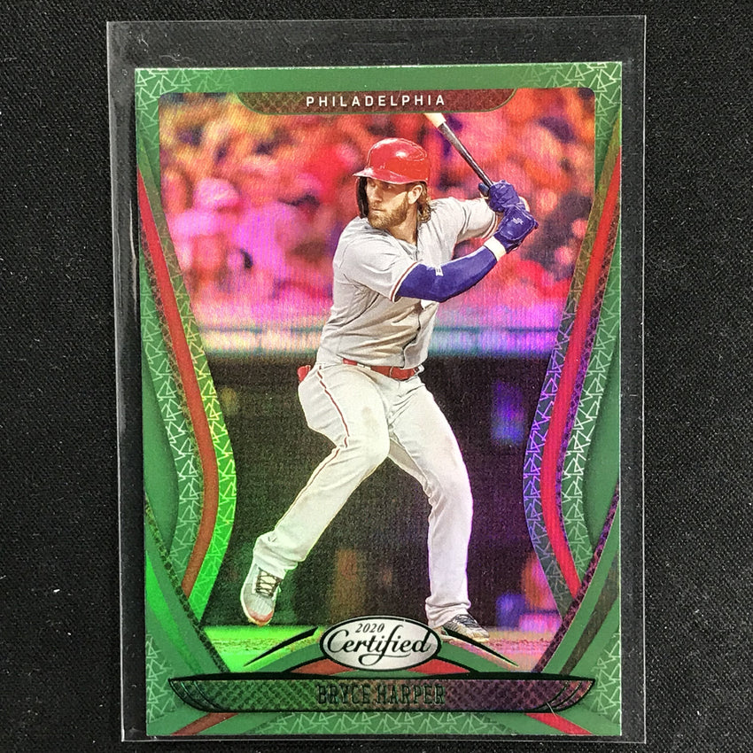 2020 Chronicles BRYCE HARPER Certified Green #8-Cherry Collectables