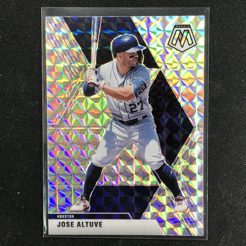2020 Chronicles JOSE ALTUVE Mosaic Silver Mosaic #87-Cherry Collectables