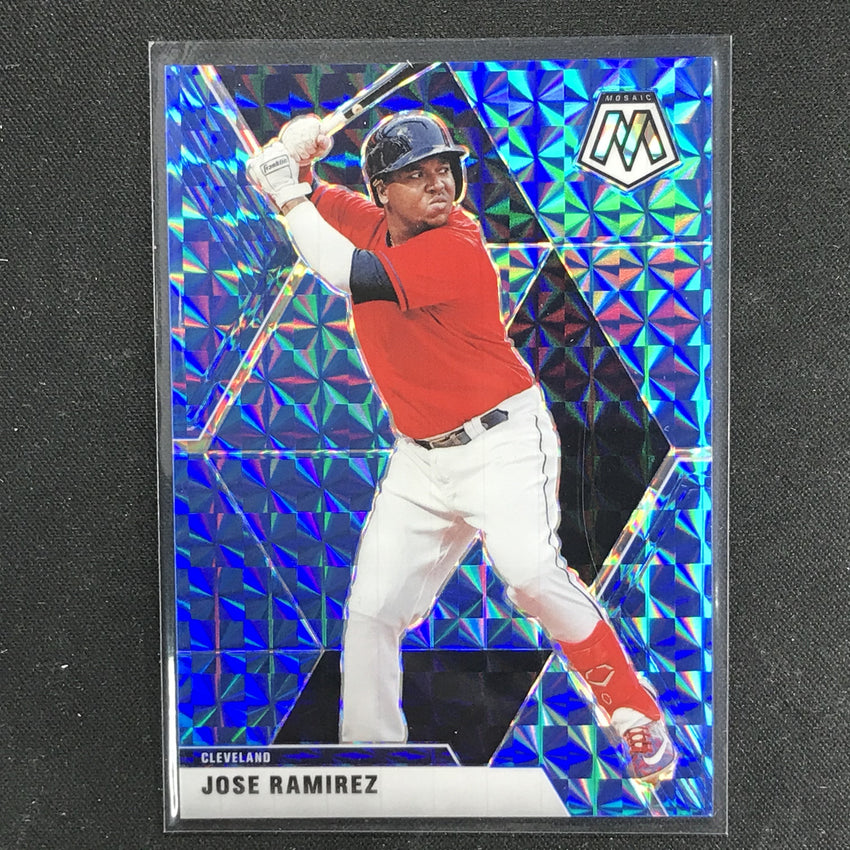 2020 Chronicles JOSE RAMIREZ Mosaic Blue 60/99-Cherry Collectables