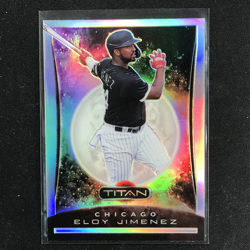2020 Chronicles ELOY JIMENEZ Titan Holo Silver #14-Cherry Collectables