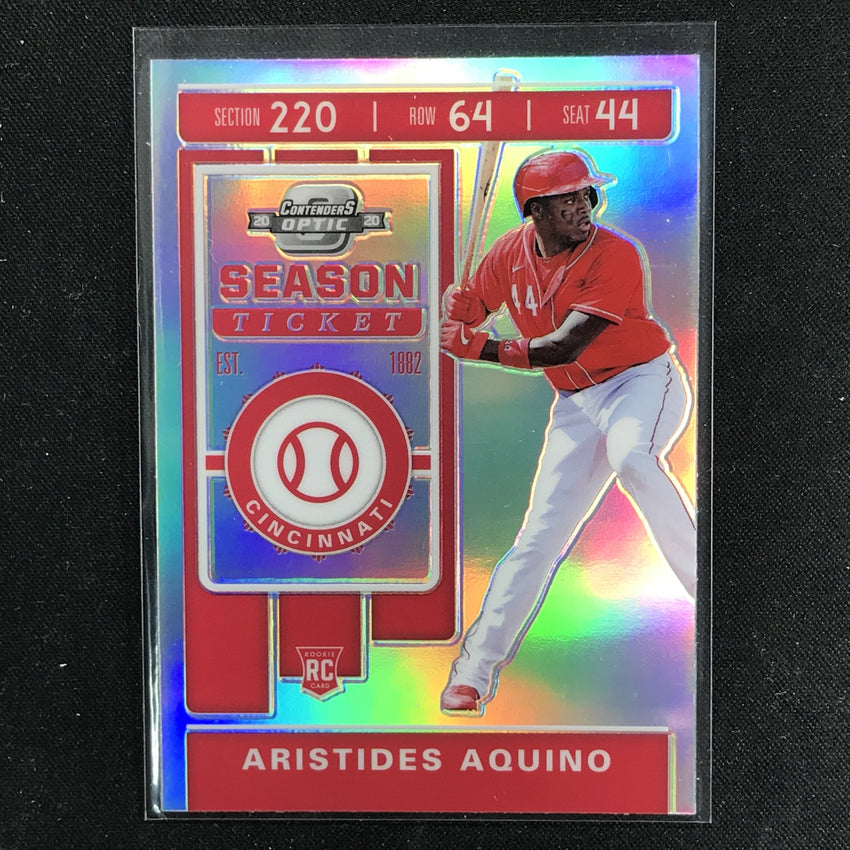 2020 Chronicles ARISTIDES AQUINO Contenders Optic Rookie Holo Silver #5-Cherry Collectables