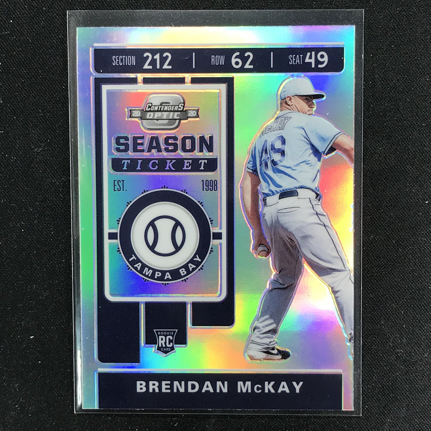 2020 Chronicles BRENDAN MCKAY Contenders Optic Rookie Holo Silver #4-Cherry Collectables
