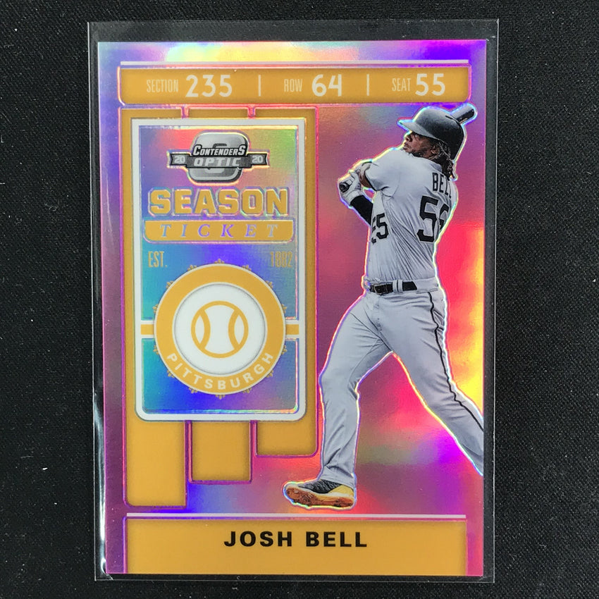 2020 Chronicles JOSH BELL Contenders Optic Pink 2/25-Cherry Collectables