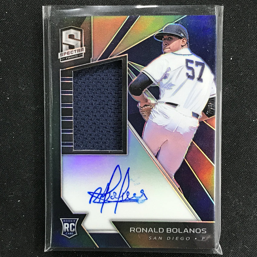 2020 Chronicles RONALD BOLANOS Spectra Rookie Jesey Auto 10/199-Cherry Collectables