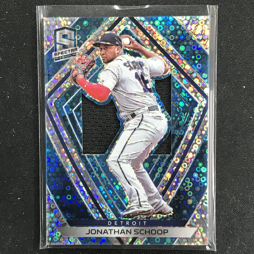 2020 Chronicles JONATHAN SCHOOP Spectra Silhouettes Neon Blue 10/25-Cherry Collectables