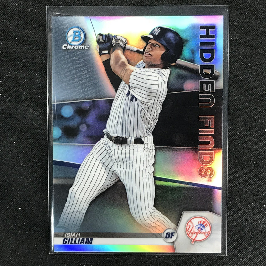 2020 Bowman Chrome ISIAH GILLIAM Hidden Finds Holo #IG-Cherry Collectables